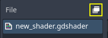 Separar el editor de shaders en su propia ventana